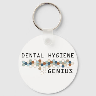 Dental Hygiene Genius Key Ring