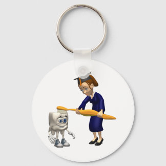 Dental Hygiene or Dentist Graduation Gifts Key Ring