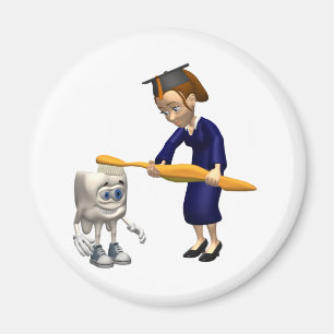 Dental Hygiene or Dentist Graduation Gifts Magnet