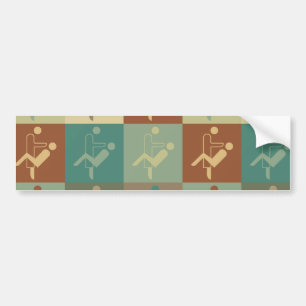 Dental Hygiene Pop Art Bumper Sticker