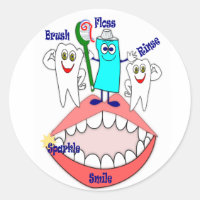 Dental Hygiene Stickers