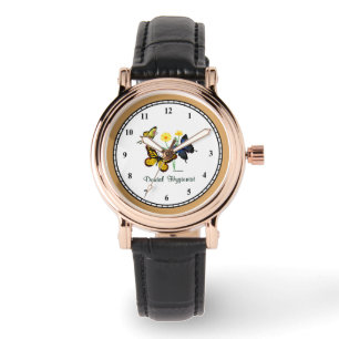 Dental Hygienist Butterflies Watch