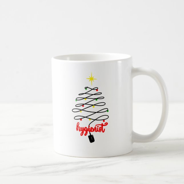 Dental Hygienist Christmas Mug (Right)