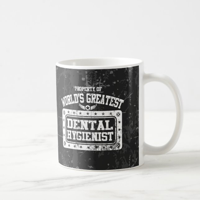 Dental Hygienist Coffee Mug (Right)