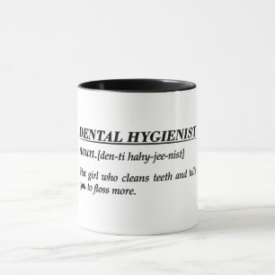 Dental Hygienist Definition Mug