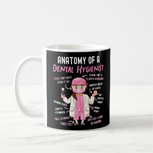 Dental Hygienist Dental Anatomy Of A Dental Coffee Mug