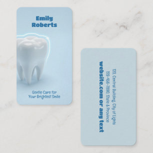Dental Hygienist Dentist Business Card
