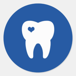 Dental Hygienist Dentist Classic Round Sticker