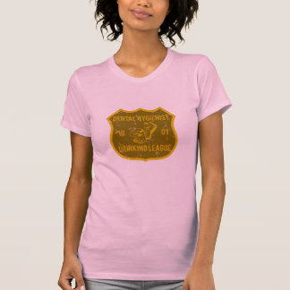 Dental Hygienist Drinking League T-Shirt