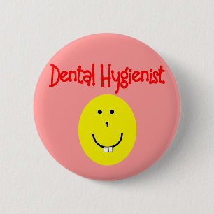 dental hygienist gifts---Funny 6 Cm Round Badge