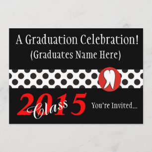 Dental Hygienist Graduation Party Invitations 2015