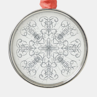 Dental Hygienist - Job Career Snowflake Word Art Metal Tree Decoration