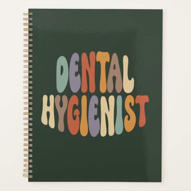 Dental Hygienist Proud Career Profession Planner (Front)