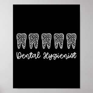 Dental Hygienist RDH Dentist Dental gifts Poster