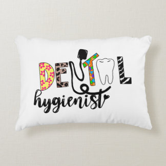 Dental Hygienist Throw Pillow