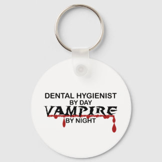 Dental Hygienist Vampire by Night Key Ring