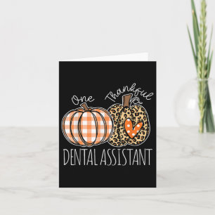 Dental Istant Cute Thanksgiving Dentist Istant Card