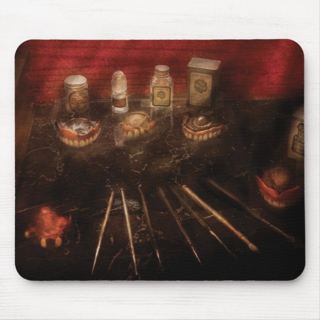 Dental Lab - Denture Repair Mouse Mat (Front)