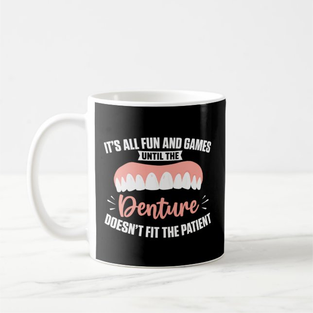 Dental Lab Tech Dental Lab Technician Coffee Mug (Left)