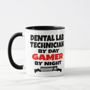 Dental Lab Technician Gamer Mug