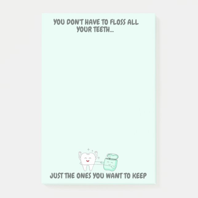 Dental Notepad 4"x 6" (Front)
