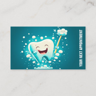 Dental Office Appointment Reminder Card