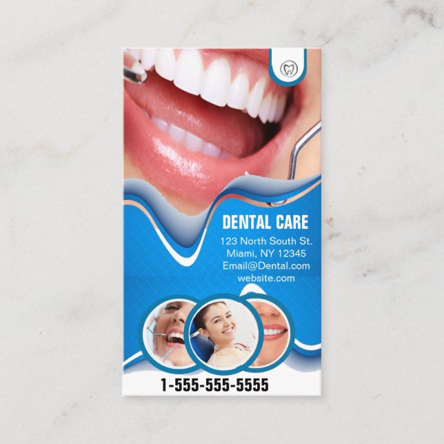 Dental Office Business Card (Front)