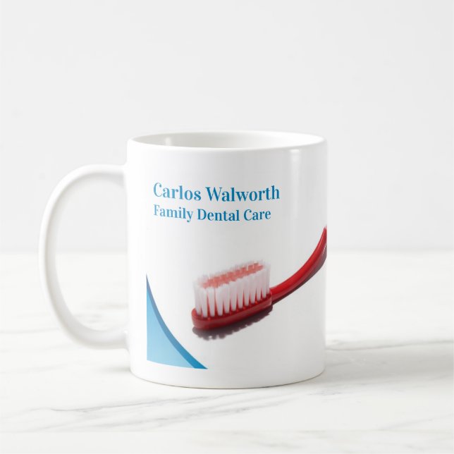Dental Office Business Mug Template (Left)