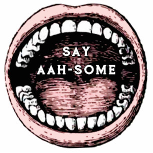 Dental Office Decor Standing Photo Sculpture