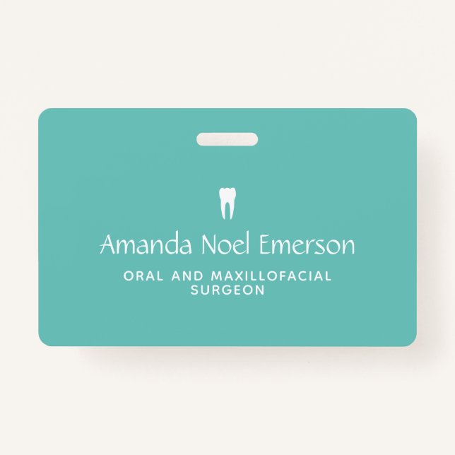 Dental Office ID Badge (Front)