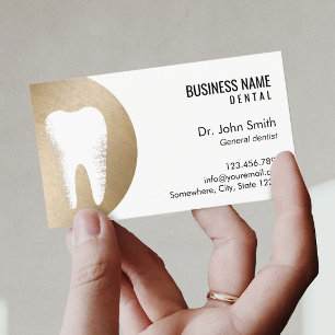 Dental Office Modern Gold Dentist Appointment