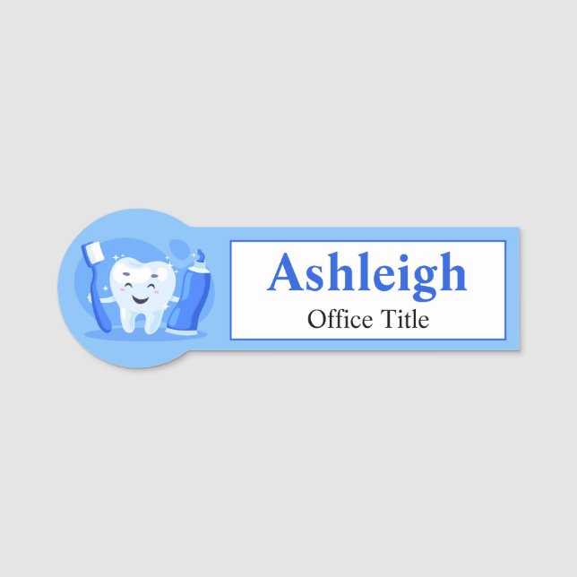 Dental Office Name Tag (Front)