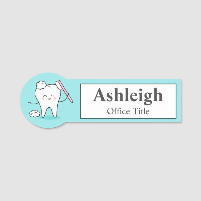 Dental Office Name Tag (Front)