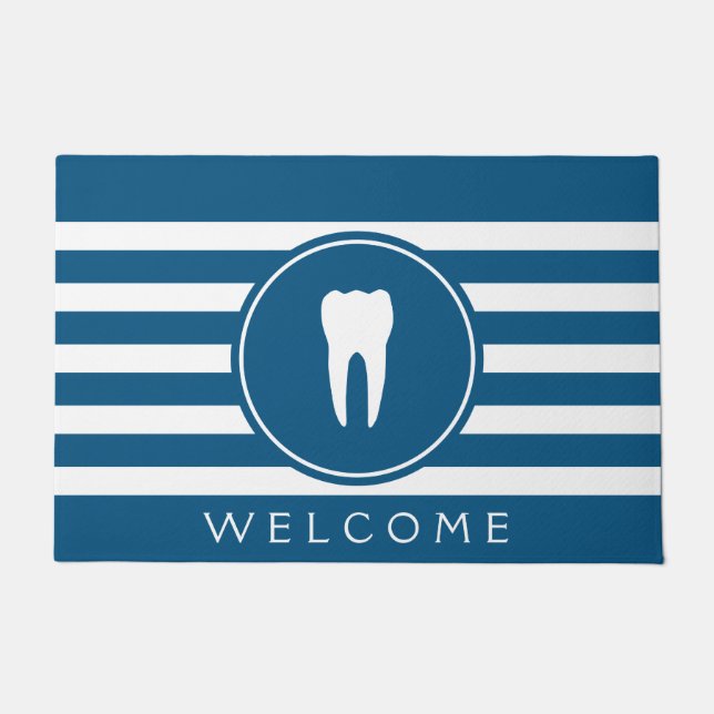 Dental Office Welcome Doormat (Front)