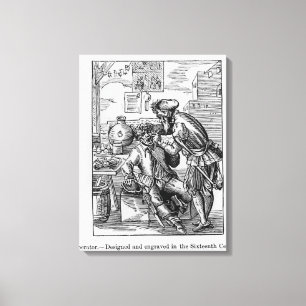 Dental Operator Canvas Print