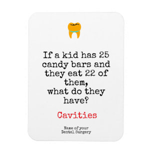 Dental Oral hygiene cavities custom Magnet