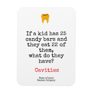 Dental Oral hygiene cavities custom Magnet