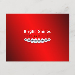 Dental Orthodontist Business Postcard