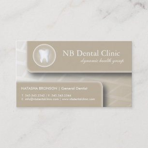 Dental / Orthopaedist Business Cards