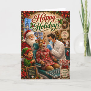 Dental Practice Client Appreciation Holiday Card