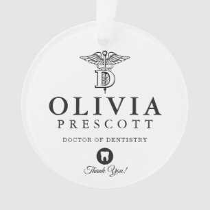 Dental Professional Graduation Retirement Ornament
