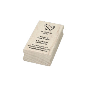 Dental   Professional Rubber Stamp