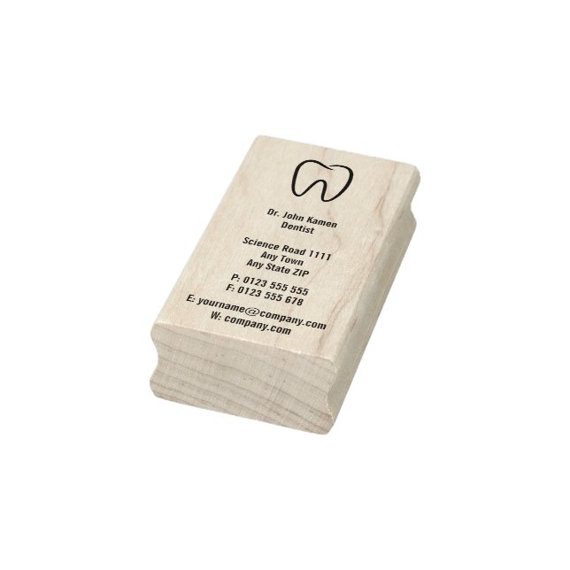 Dental | Professional Rubber Stamp (Stamp)