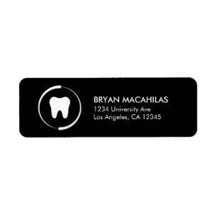 Dental Return Address Label