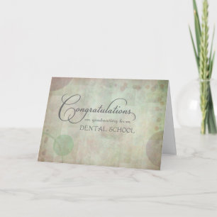 Dental School Congratulations Card