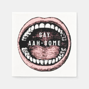 Dental School Graduation Napkin