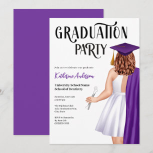 Dental School Graduation Party Invitation