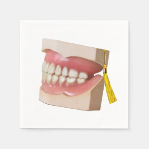 Dental School Graduation Party Napkin