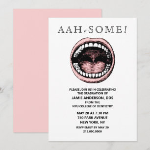 Dental School Party Invitation