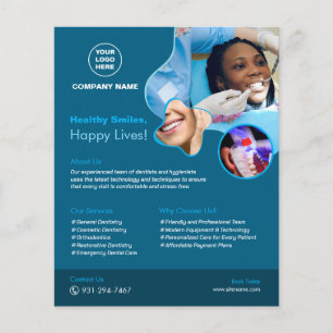 Dental Services Custom Flyer